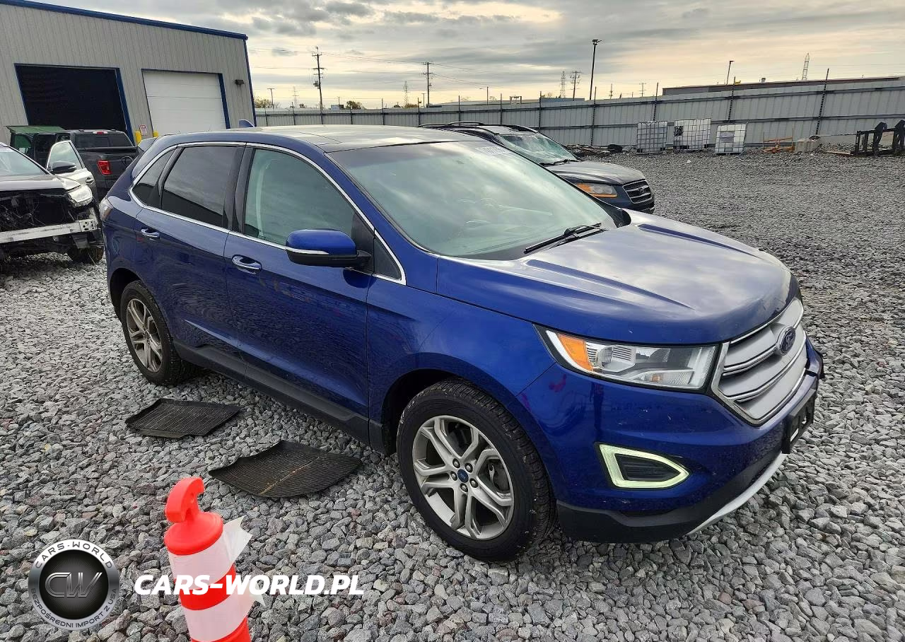 2015 Ford Edge Titanium VIN:2FMTK4K99FBB00997 - 4