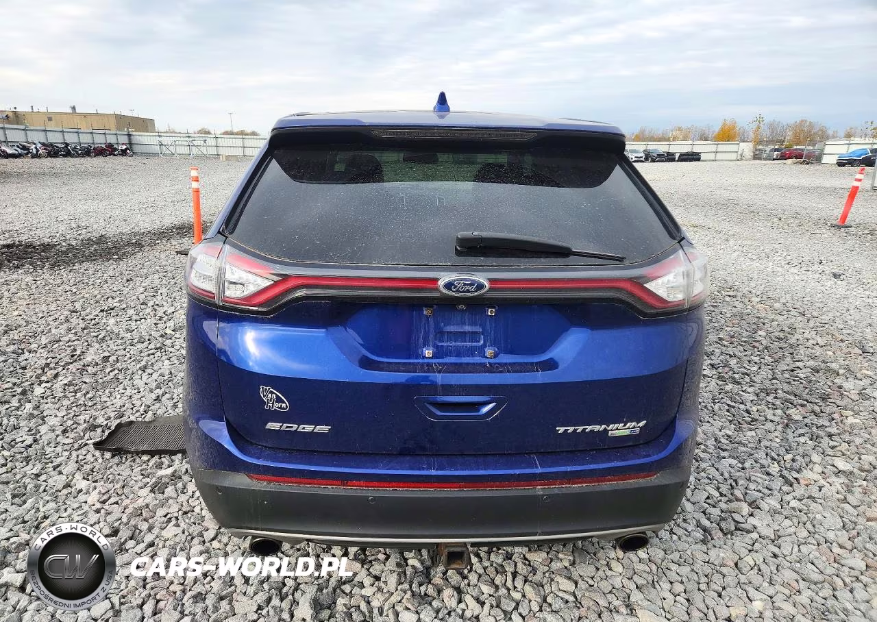 2015 Ford Edge Titanium VIN:2FMTK4K99FBB00997 - 6
