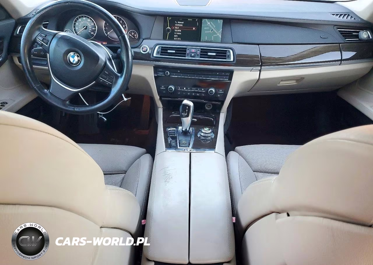 2009 BMW 750 I VIN:WBAKA835X9CY34054 - 8