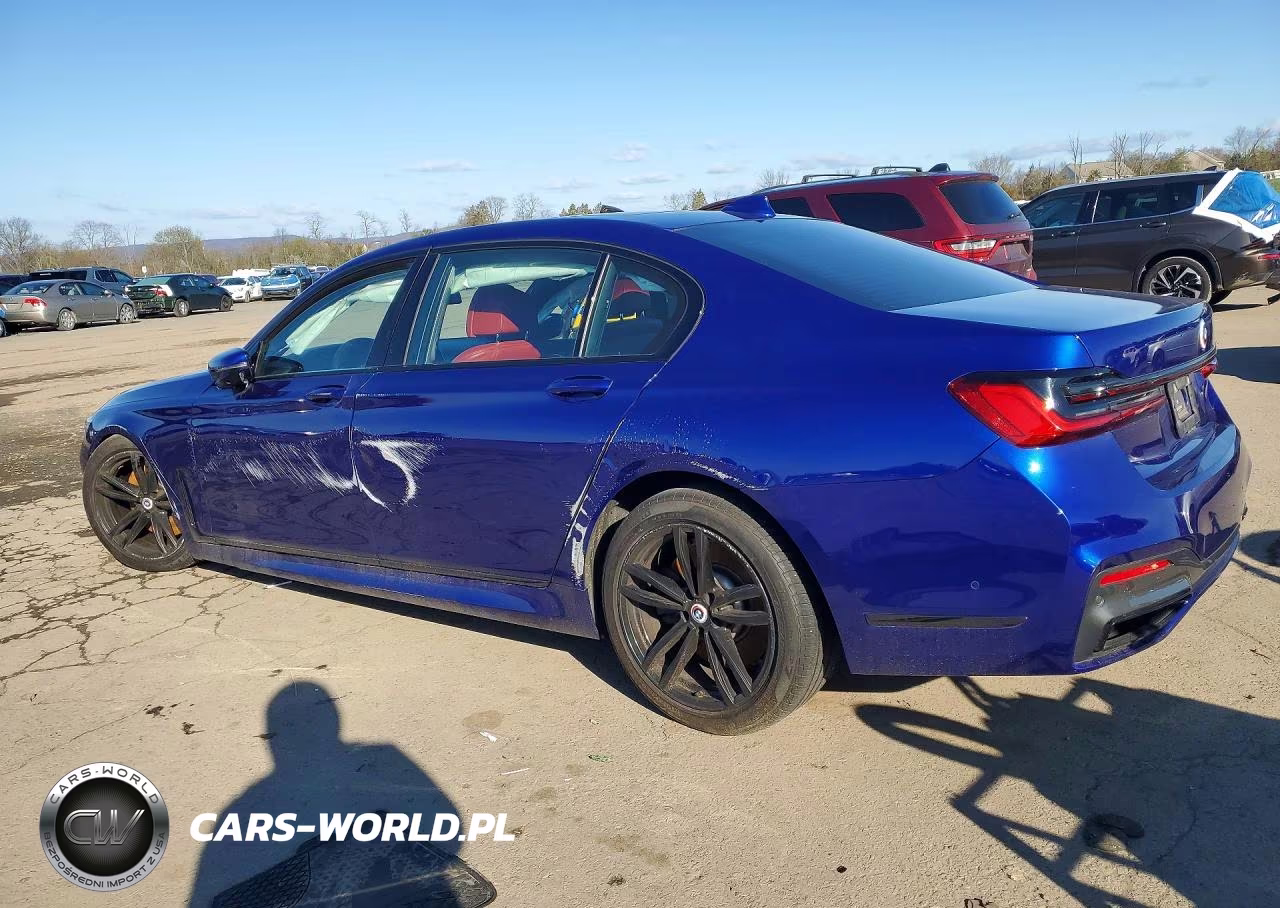 2021 BMW 750 Xi VIN:WBA7U2C07MCE93142 - 2