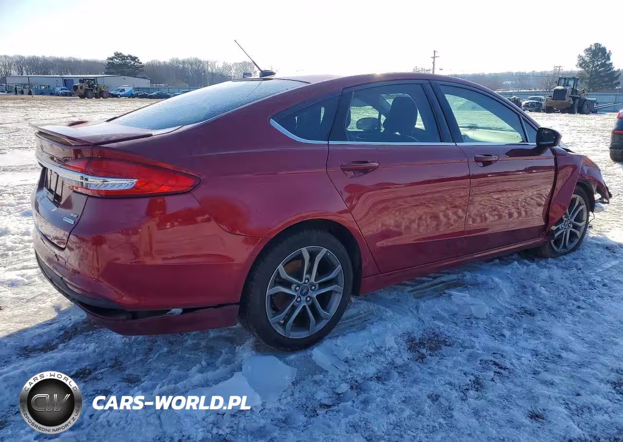2017 Ford Fusion Se VIN:3FA6P0HD7HR363281 - 3
