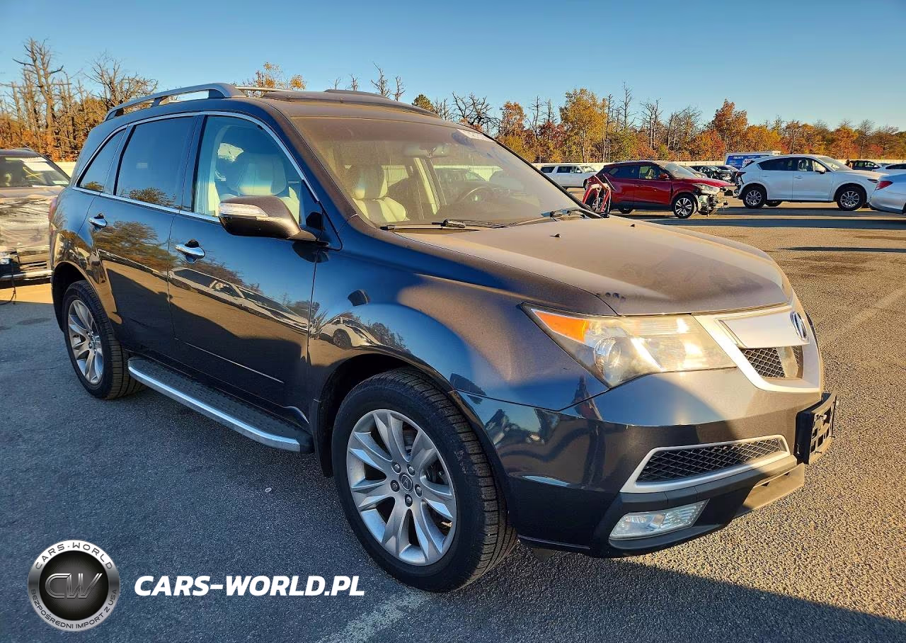 2013 Acura Mdx Advance VIN:2HNYD2H81DH512424 - 4
