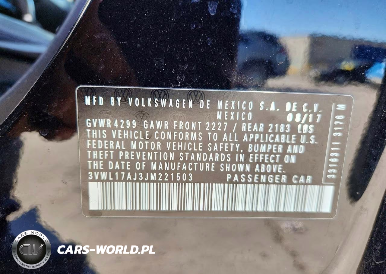2018 Volkswagen Jetta Sel VIN:3VWL17AJ3JM221503 - 13