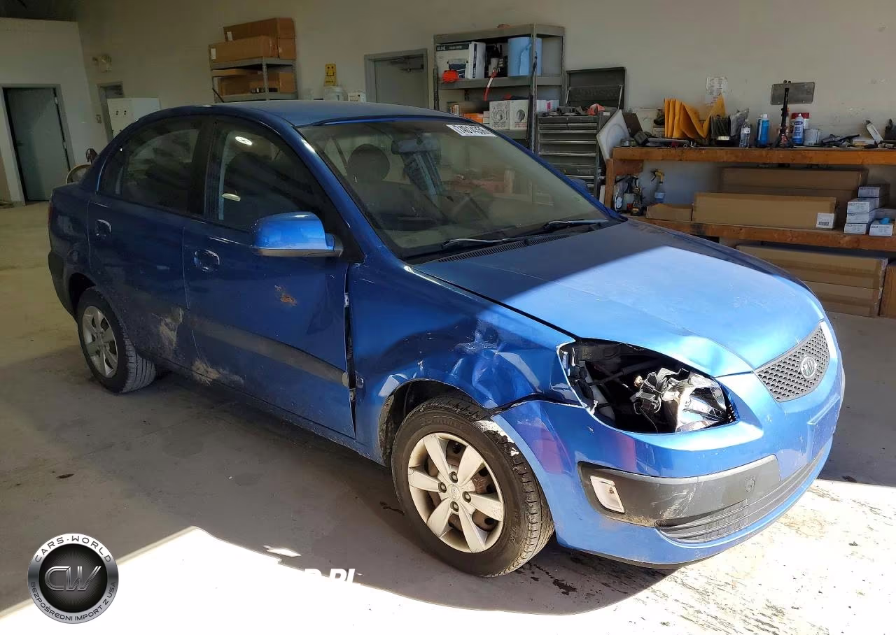 2008 Kia Rio Base VIN:KNADE123586324826 - 4
