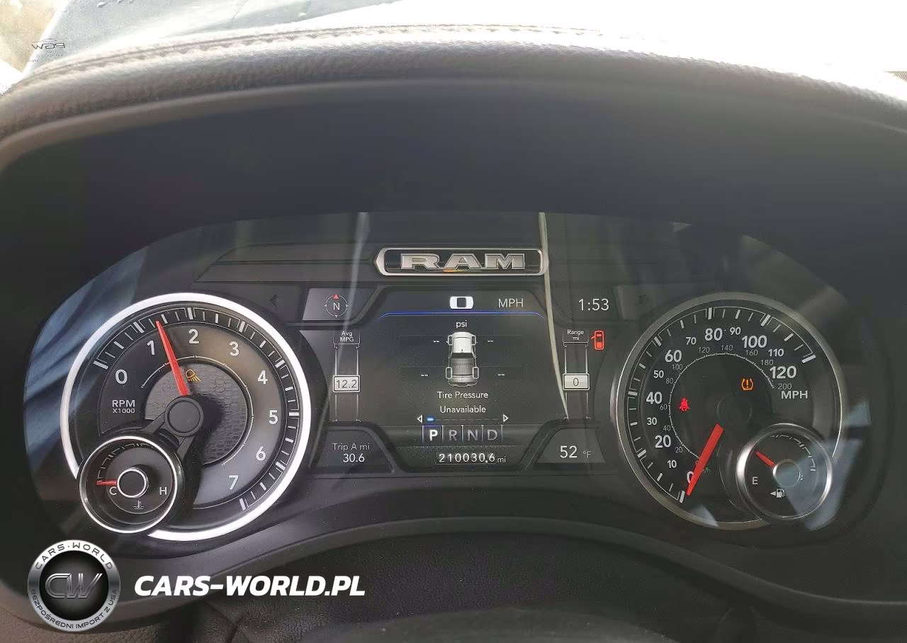 2019 Ram 1500 Laramie VIN:1C6SRFJT7KN642738 - 9