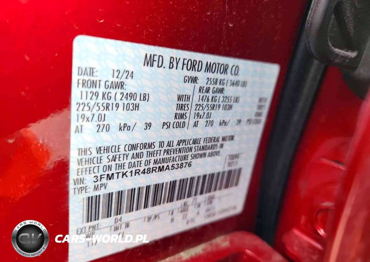 2024 Ford Mustang Mach-E Select VIN:3FMTK1R48RMA53876 - 13