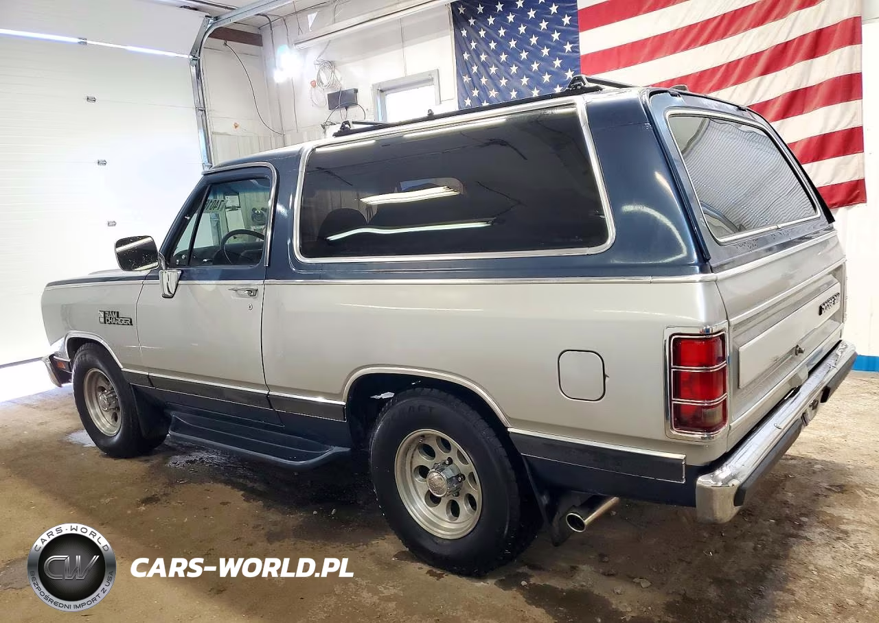1988 Dodge Ramcharger Ad-100 VIN:3B4GD14Y4JM804874 - 2