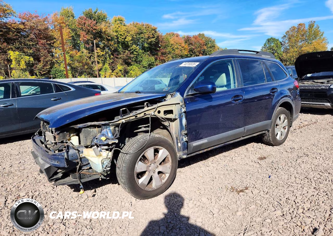 2010 Subaru Outback 2.5I Premium VIN:4S4BRCHC1A3334824 - 1