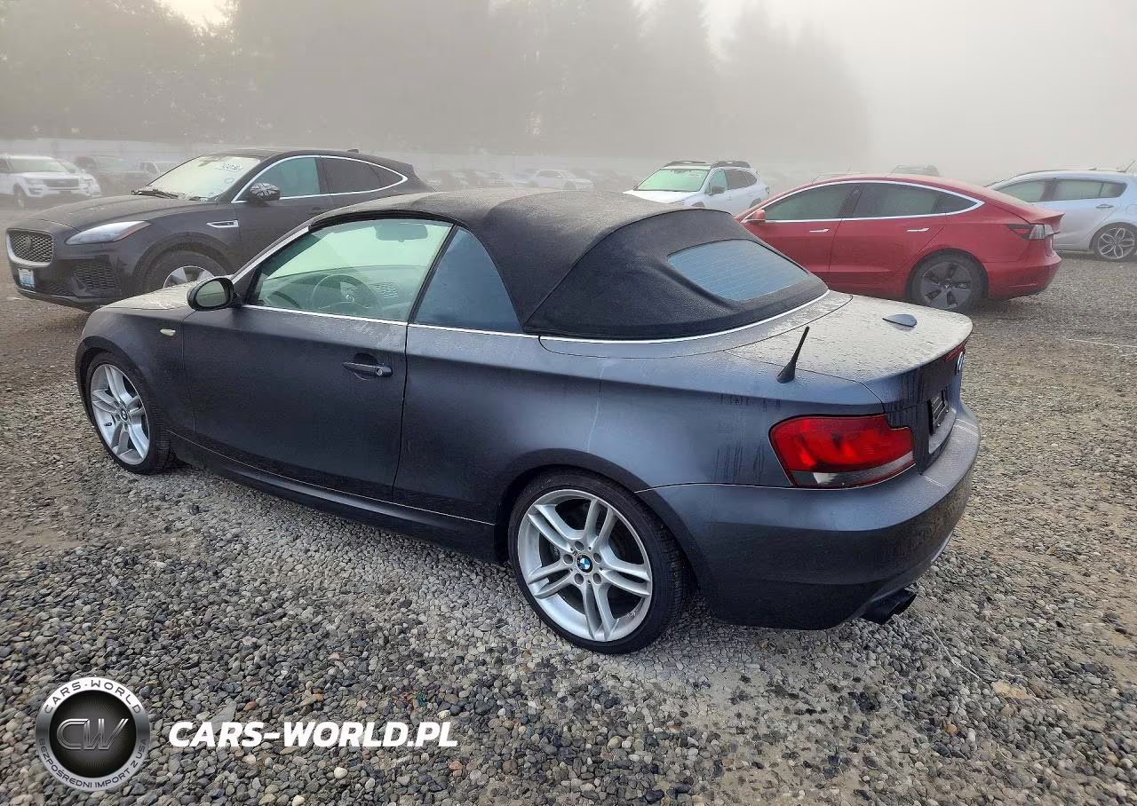 2008 BMW 135 I VIN:WBAUN93528VF55142 - 2
