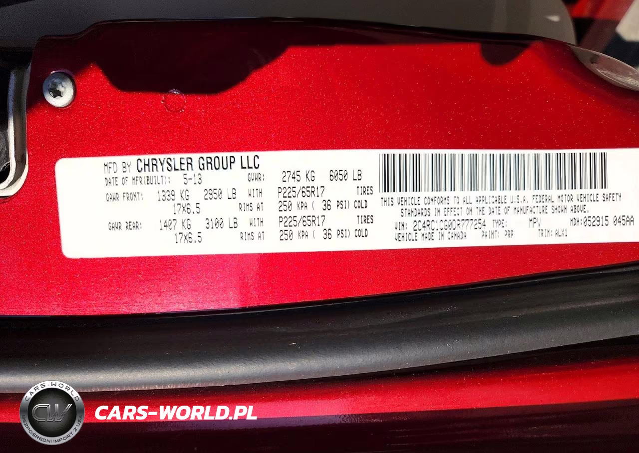 2013 Chrysler Town & Country Touring L VIN:2C4RC1CG0DR777254 - 13