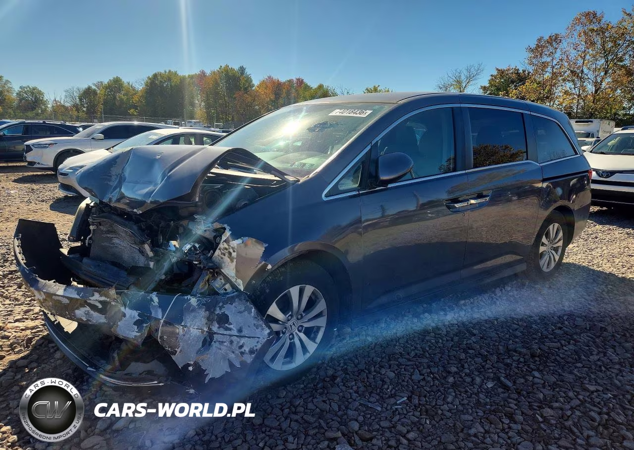 2015 Honda Odyssey Ex VIN:5FNRL5H4XFB006353 - 1