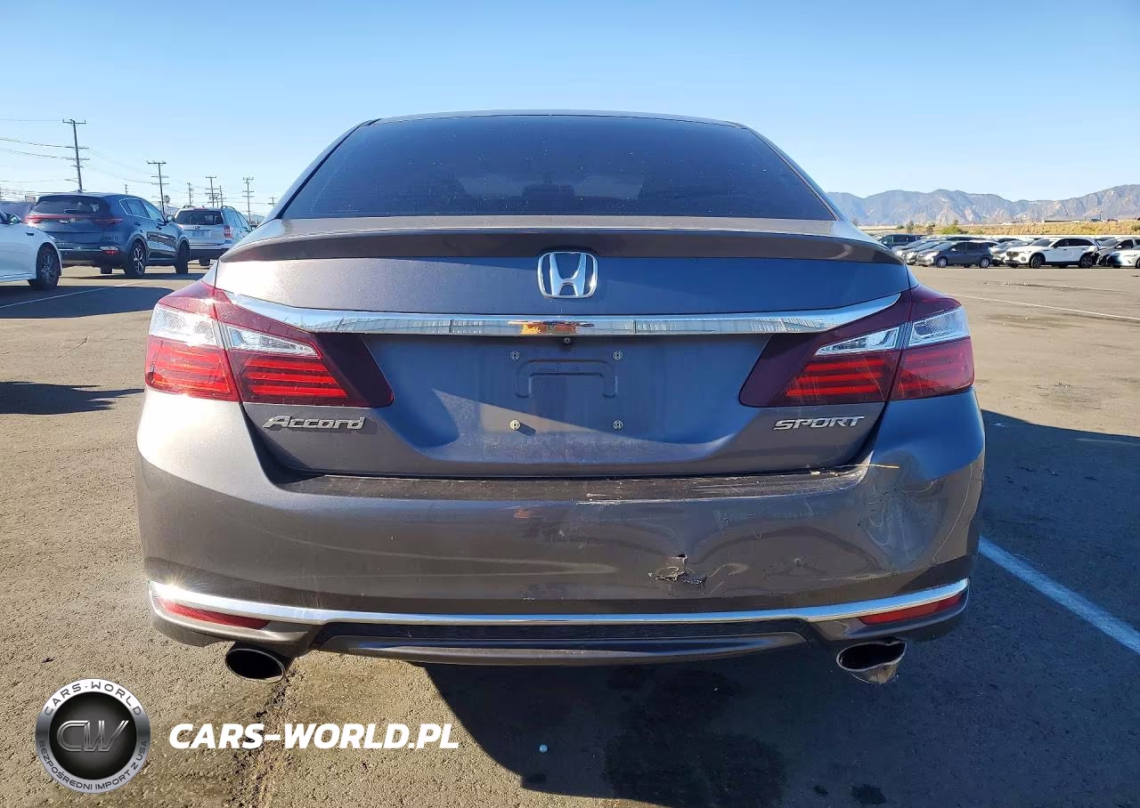 2017 Honda Accord Sport VIN:1HGCR2F55HA239133 - 6