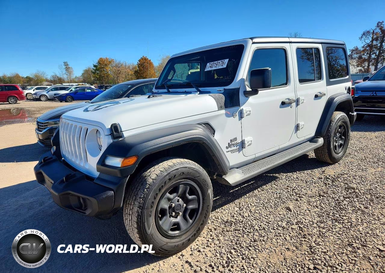 2018 Jeep Wrangler Unlimited Sport VIN:1C4HJXDG8JW141963 - 1
