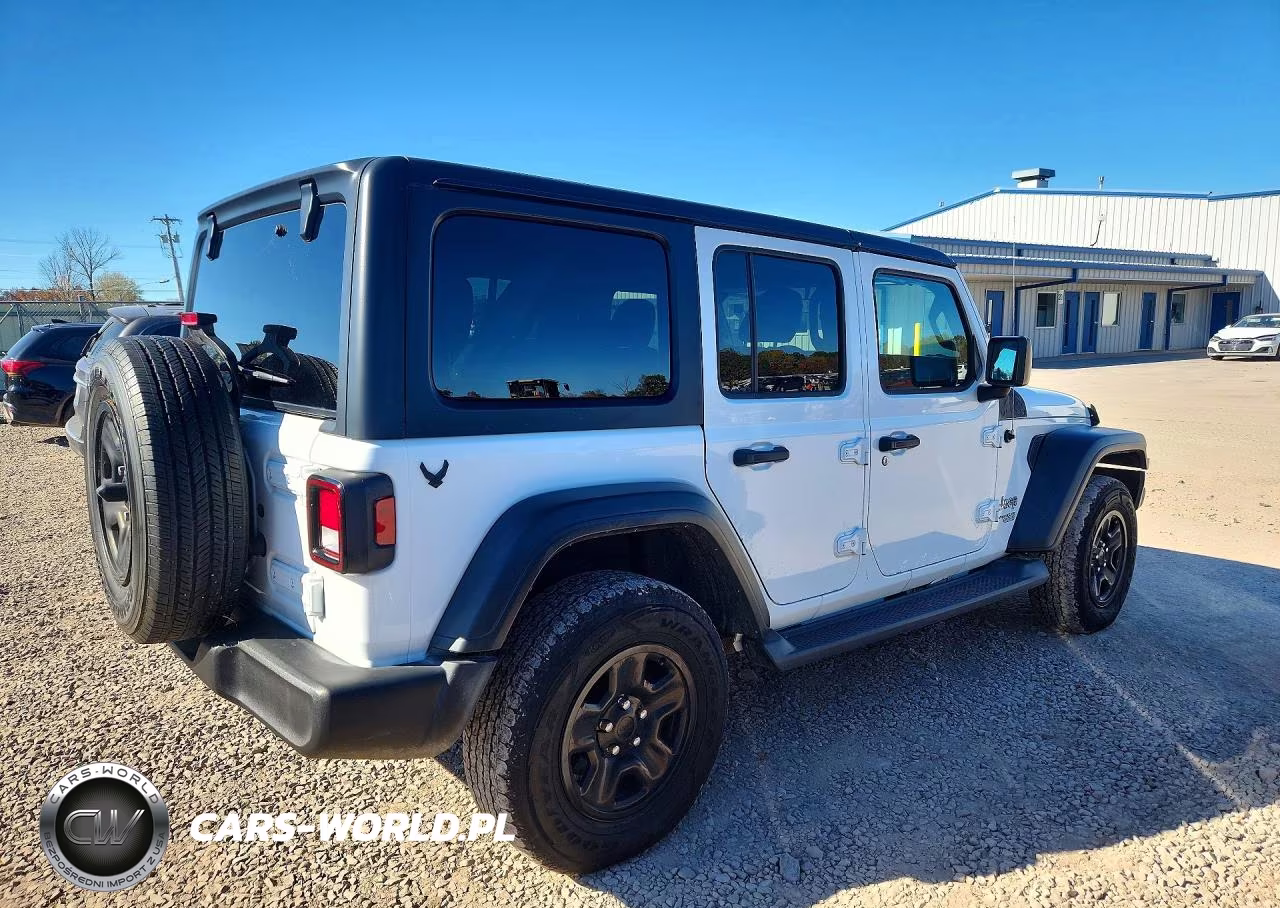 2018 Jeep Wrangler Unlimited Sport VIN:1C4HJXDG8JW141963 - 3
