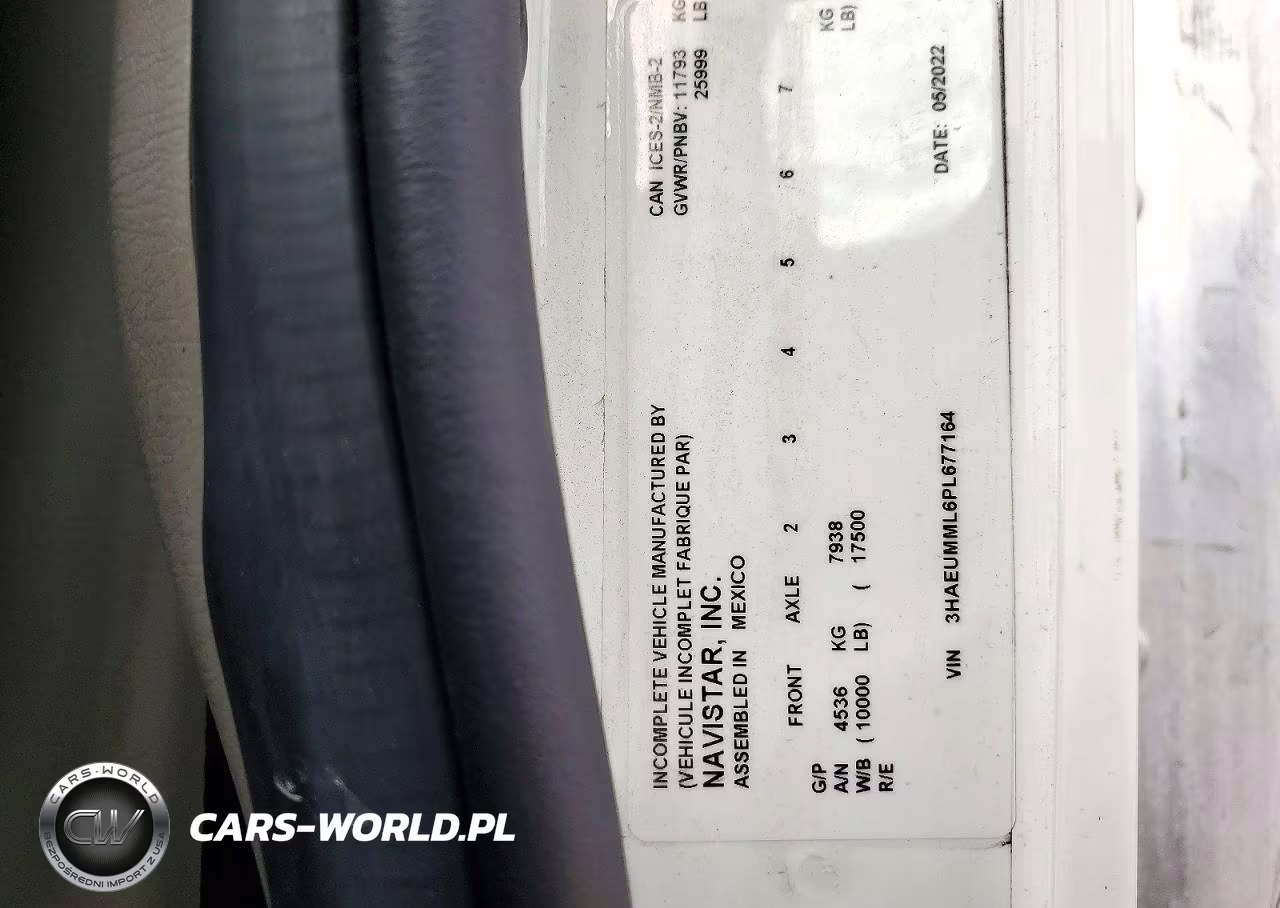 2023 International Mv607 Box Truck VIN:3HAEUMML6PL677164 - 13