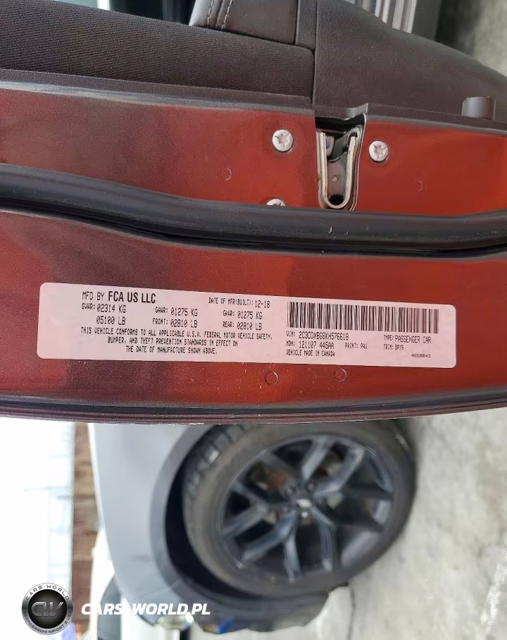 2019 Dodge Charger Sxt VIN:2C3CDXBG6KH576618 - 12
