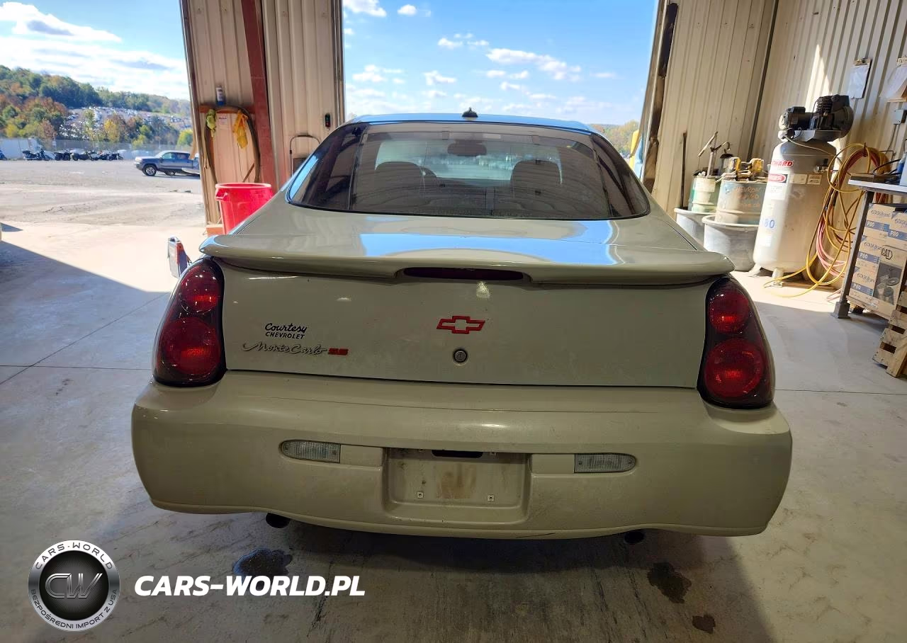 2003 Chevrolet Monte Carlo Ss VIN:2G1WX12K039180822 - 6
