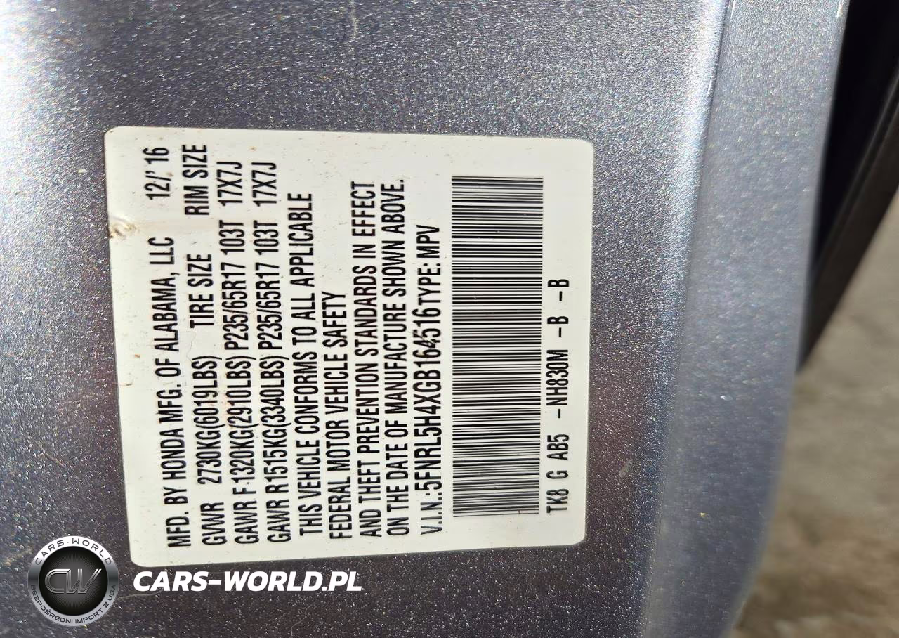 2016 Honda Odyssey Ex VIN:5FNRL5H4XGB164516 - 14