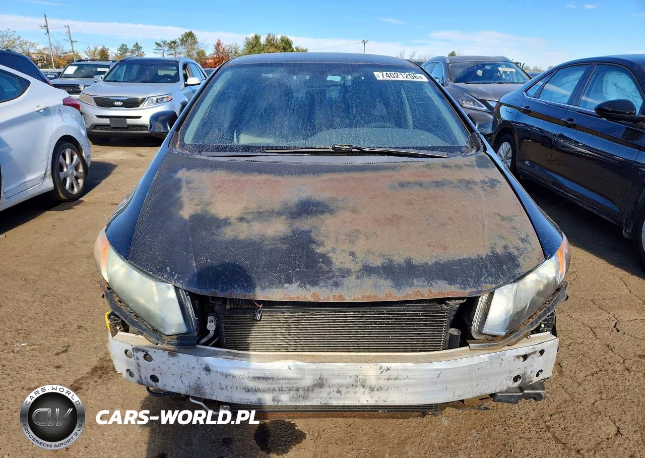2012 Honda Civic Lx VIN:19XFB2F54CE105686 - 5