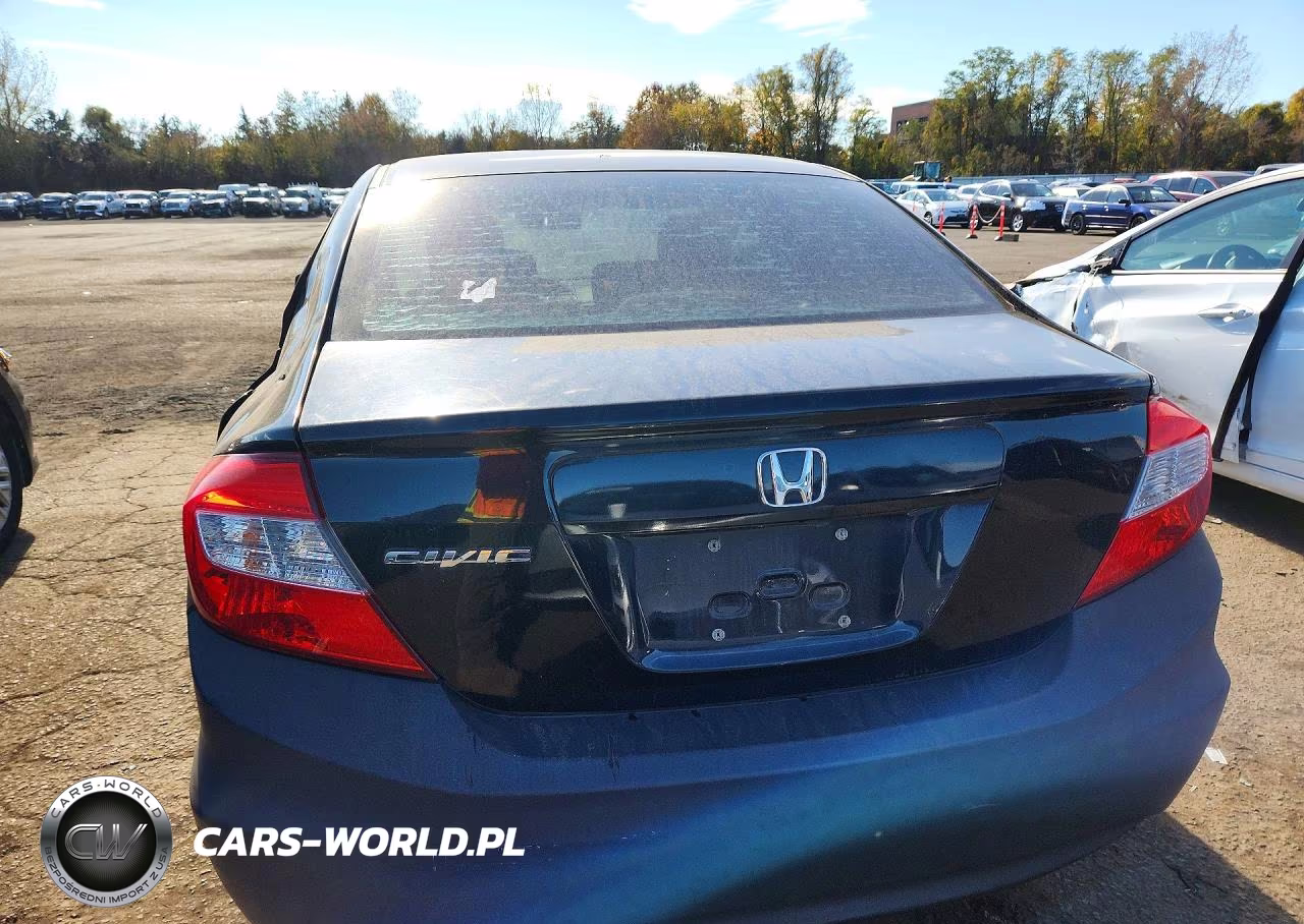 2012 Honda Civic Lx VIN:19XFB2F54CE105686 - 6