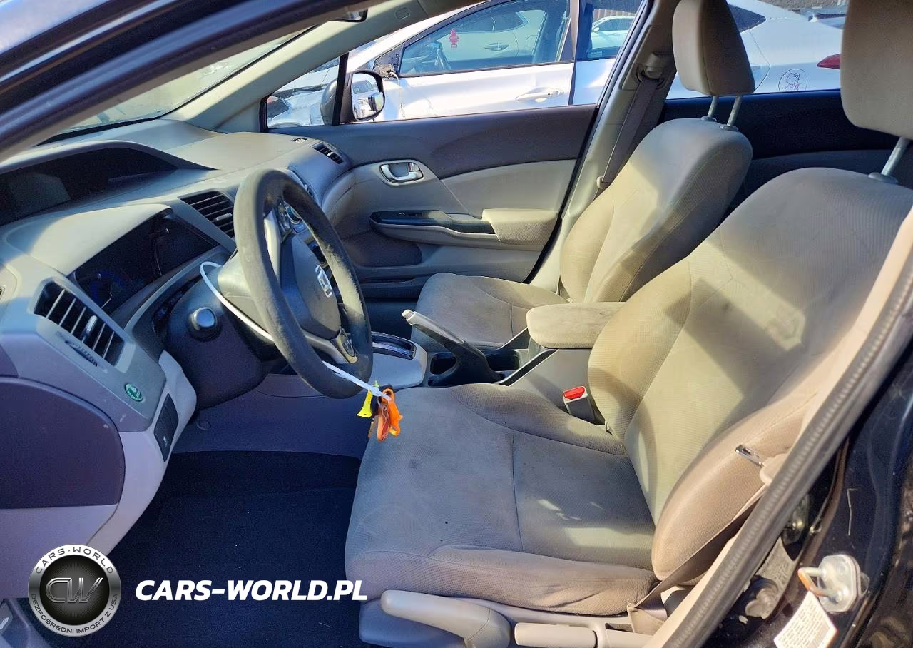 2012 Honda Civic Lx VIN:19XFB2F54CE105686 - 7