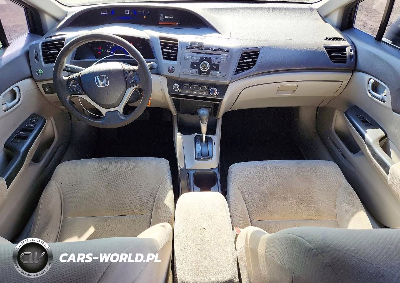 2012 Honda Civic Lx VIN:19XFB2F54CE105686 - 8