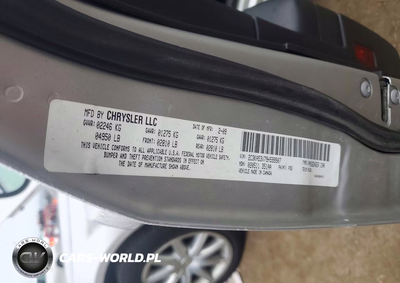 2009 Chrysler 300 Touring VIN:2C3KA53V79H599907 - 12