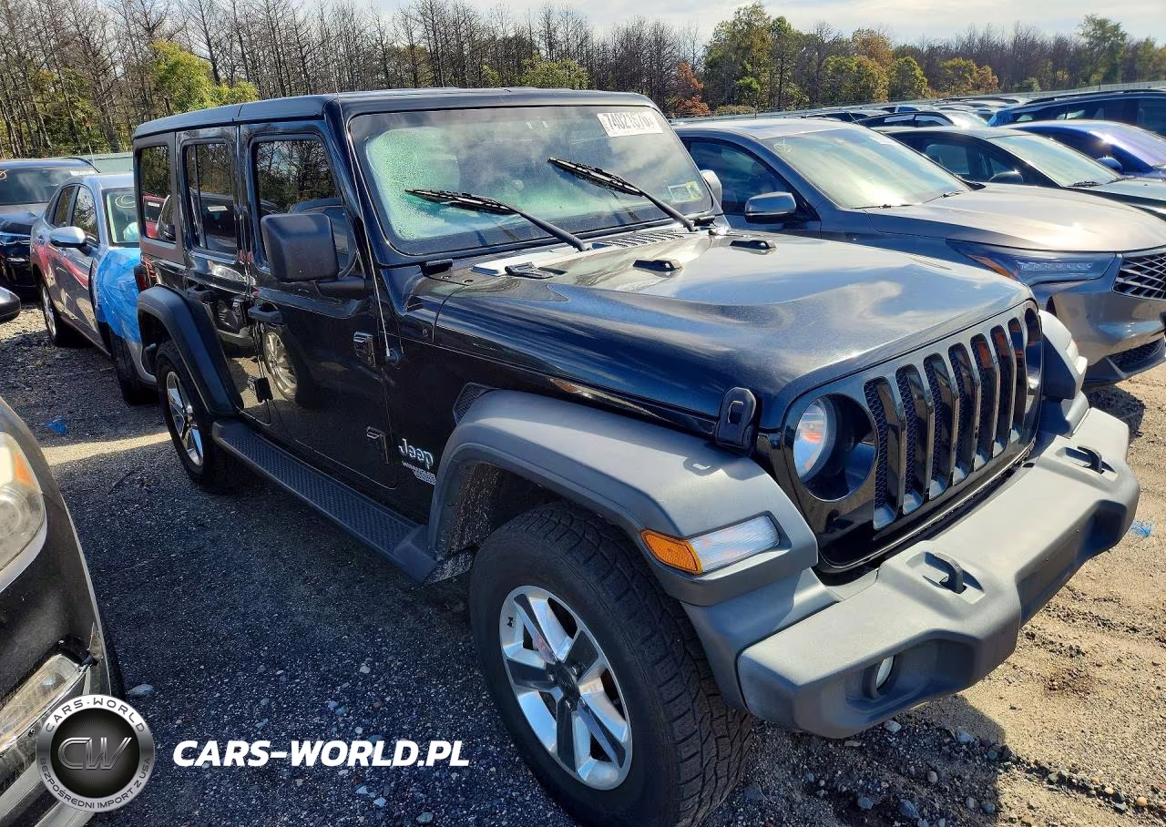 2019 Jeep Wrangler Unlimited Sport VIN:1C4HJXDGXKW646453 - 4