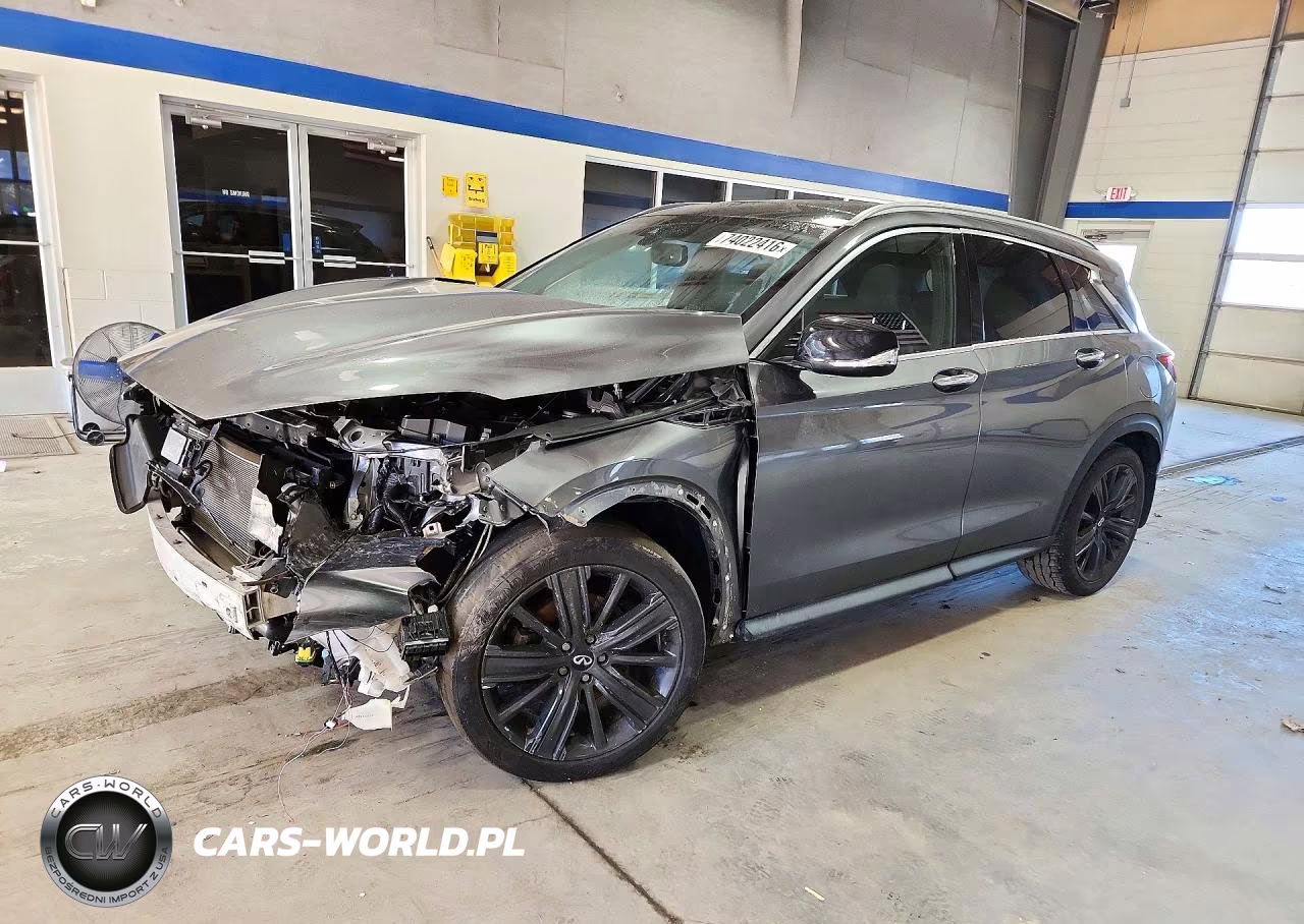 2022 Infiniti Qx50 Luxe VIN:3PCAJ5BA4NF107324 - 1