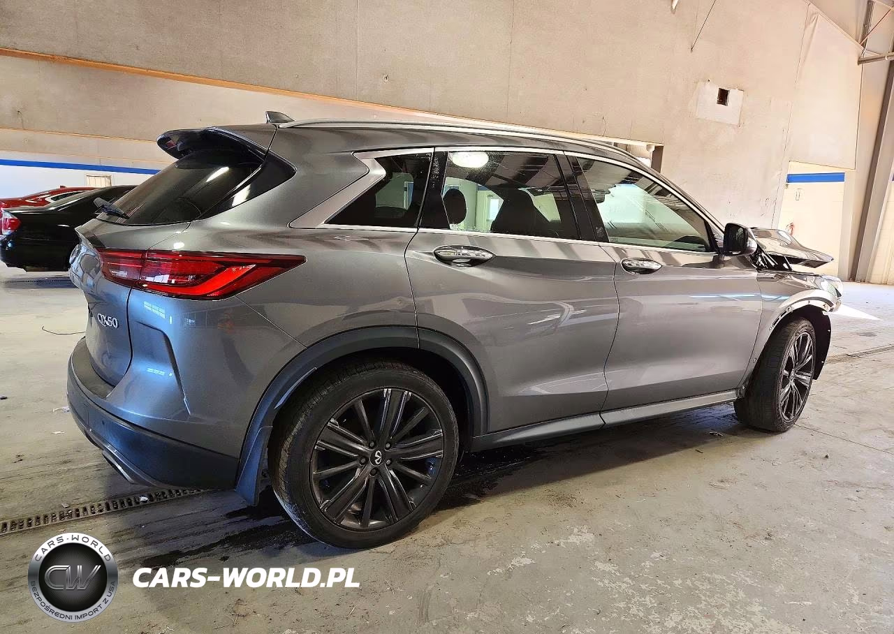 2022 Infiniti Qx50 Luxe VIN:3PCAJ5BA4NF107324 - 3