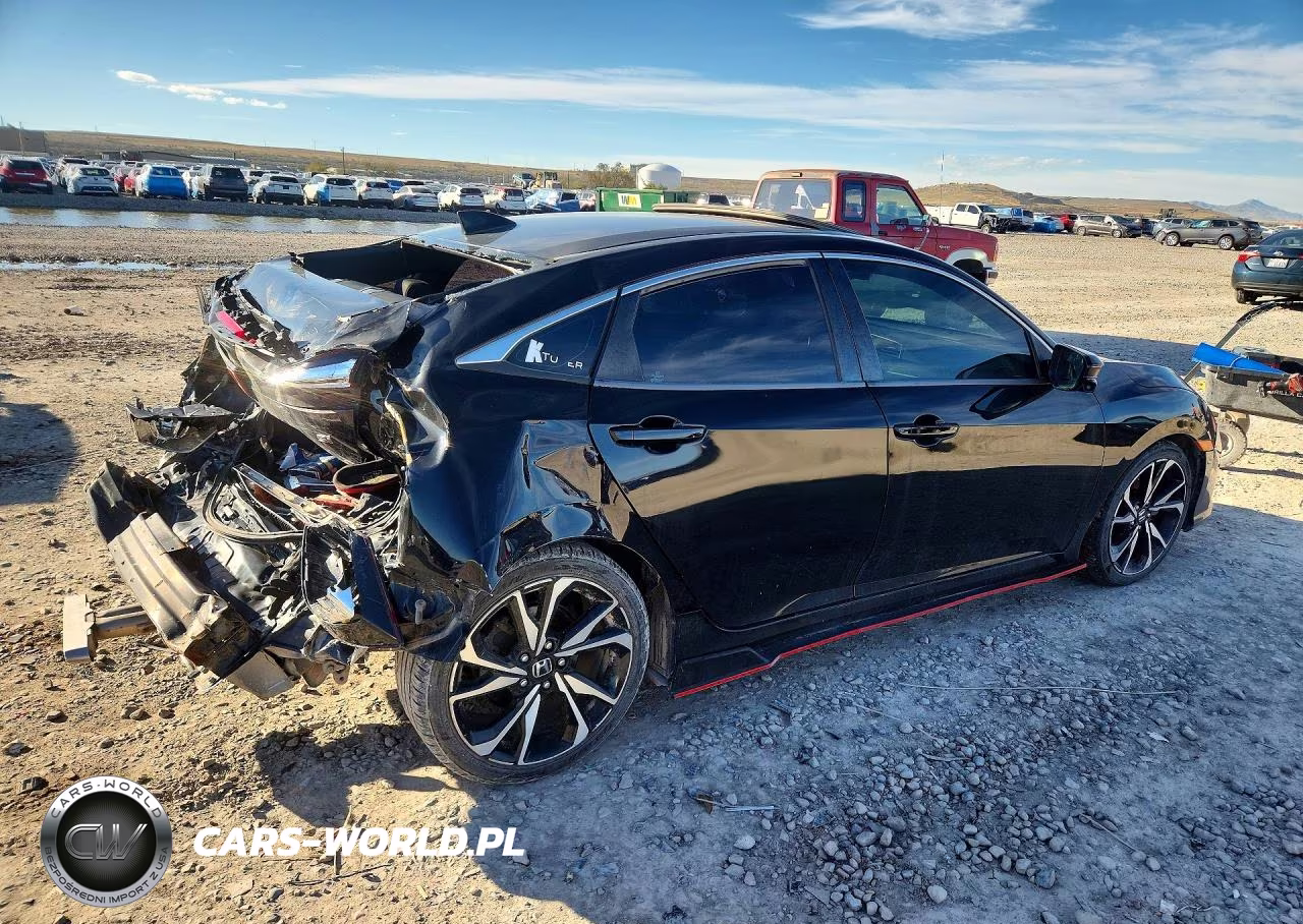 2019 Honda Civic Si VIN:2HGFC1E51KH701903 - 3