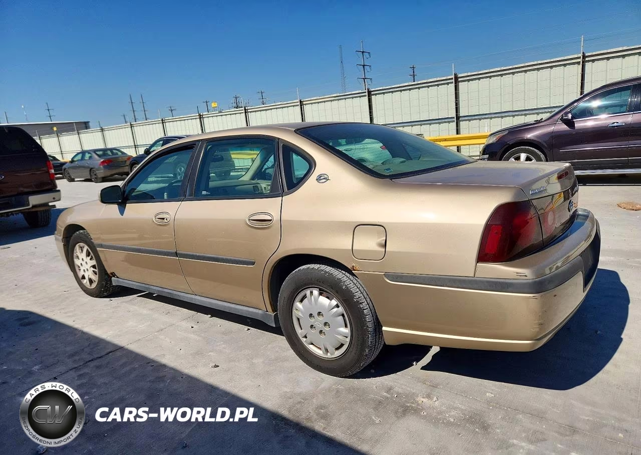2004 Chevrolet Impala VIN:2G1WF52E849172196 - 2