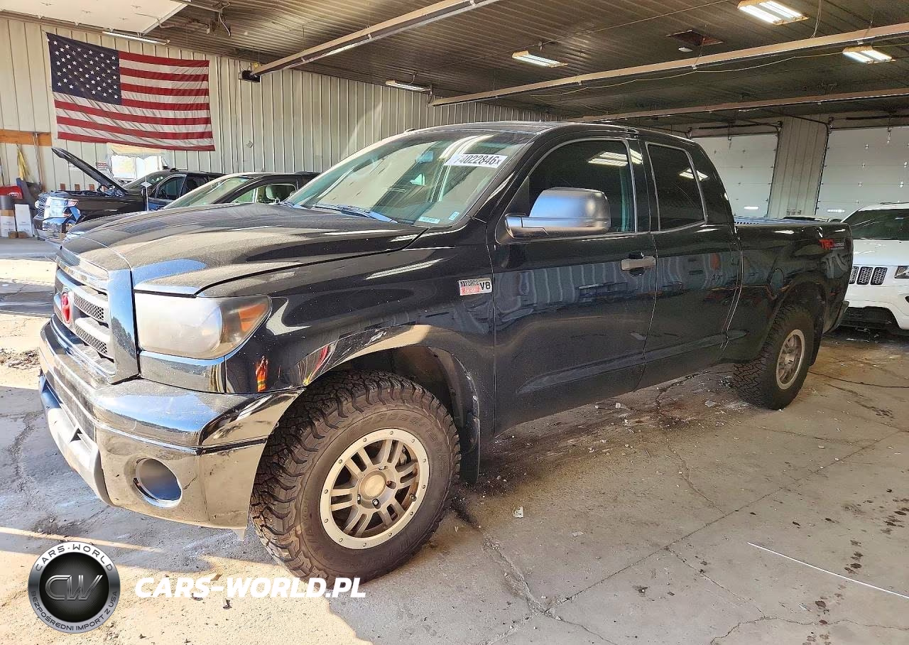 2010 Toyota Tundra Double Cab Sr5 VIN:5TFUY5F17AX157458 - 1
