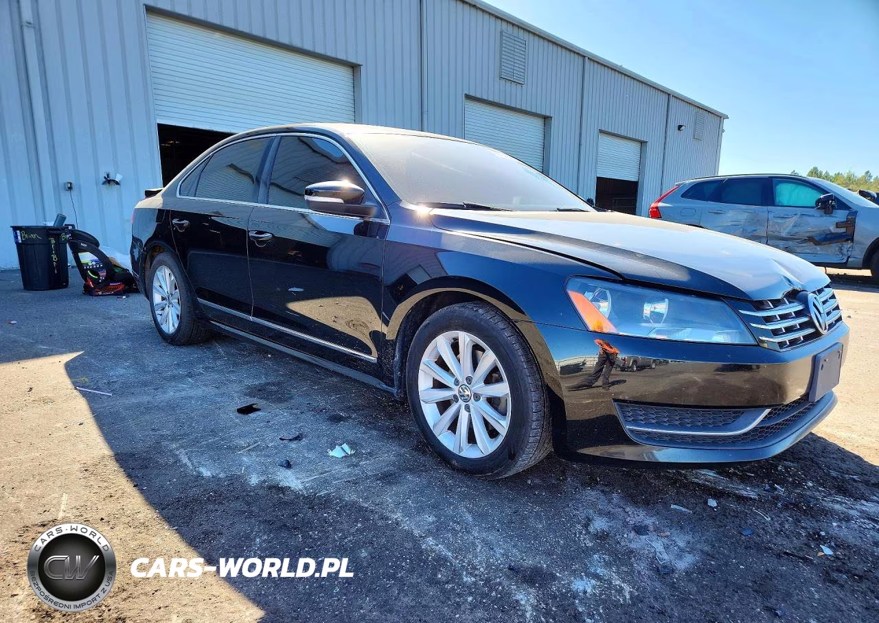 2013 Volkswagen Passat Sel VIN:1VWCH7A31DC102707 - 4