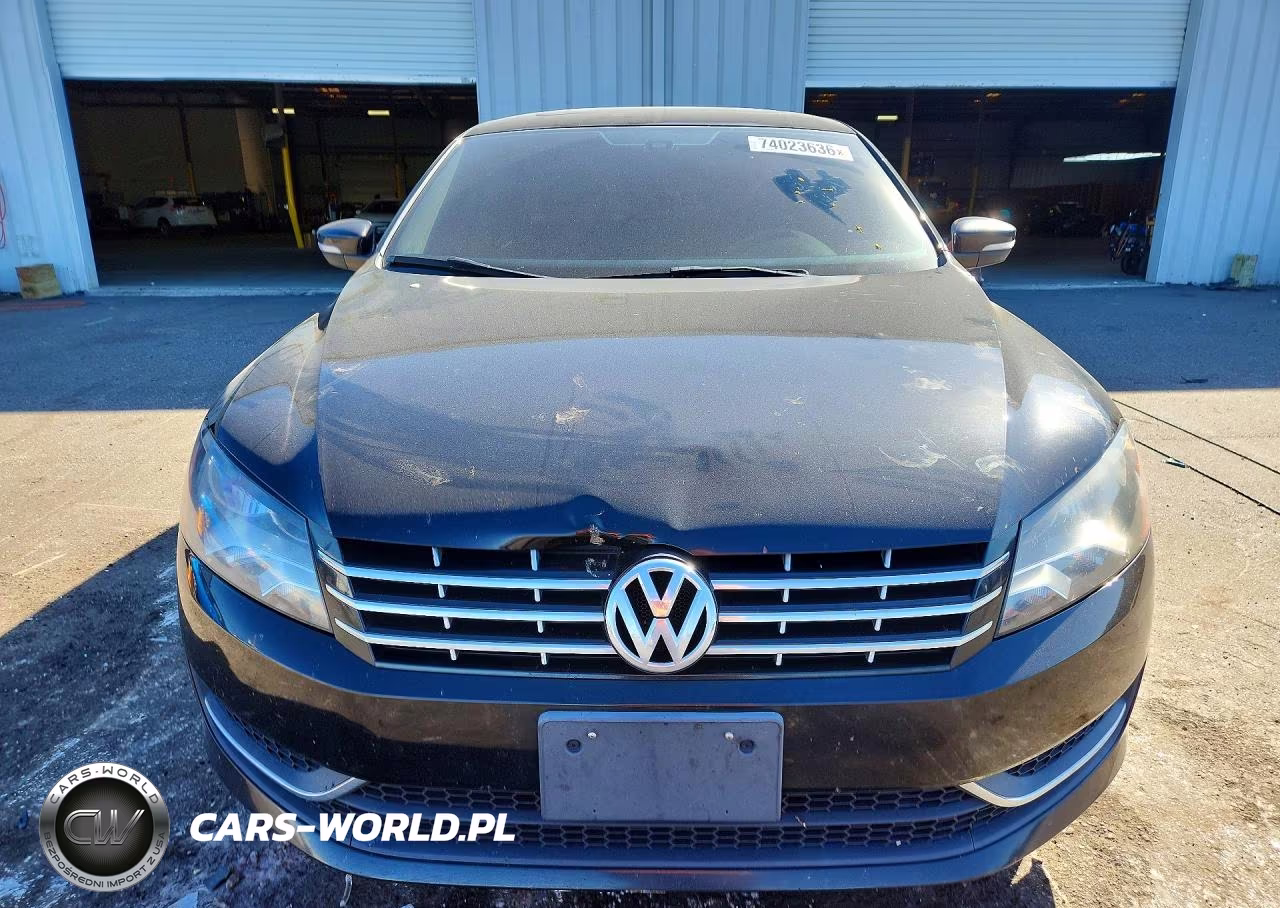 2013 Volkswagen Passat Sel VIN:1VWCH7A31DC102707 - 5