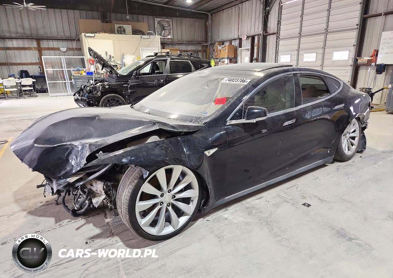 2013 Tesla Model S VIN:5YJSA1CP1DFP04400 - 1