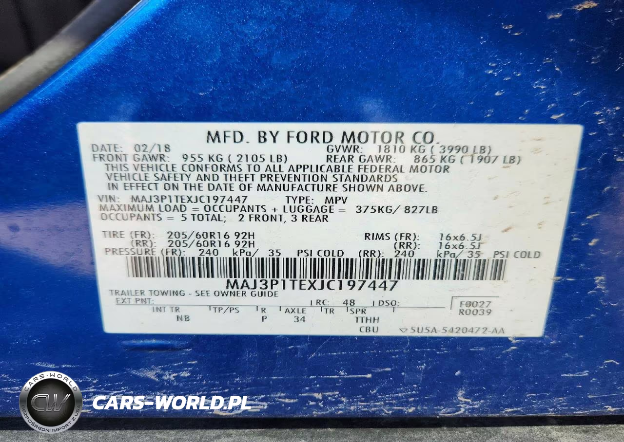 2018 Ford Ecosport Se VIN:MAJ3P1TEXJC197447 - 13