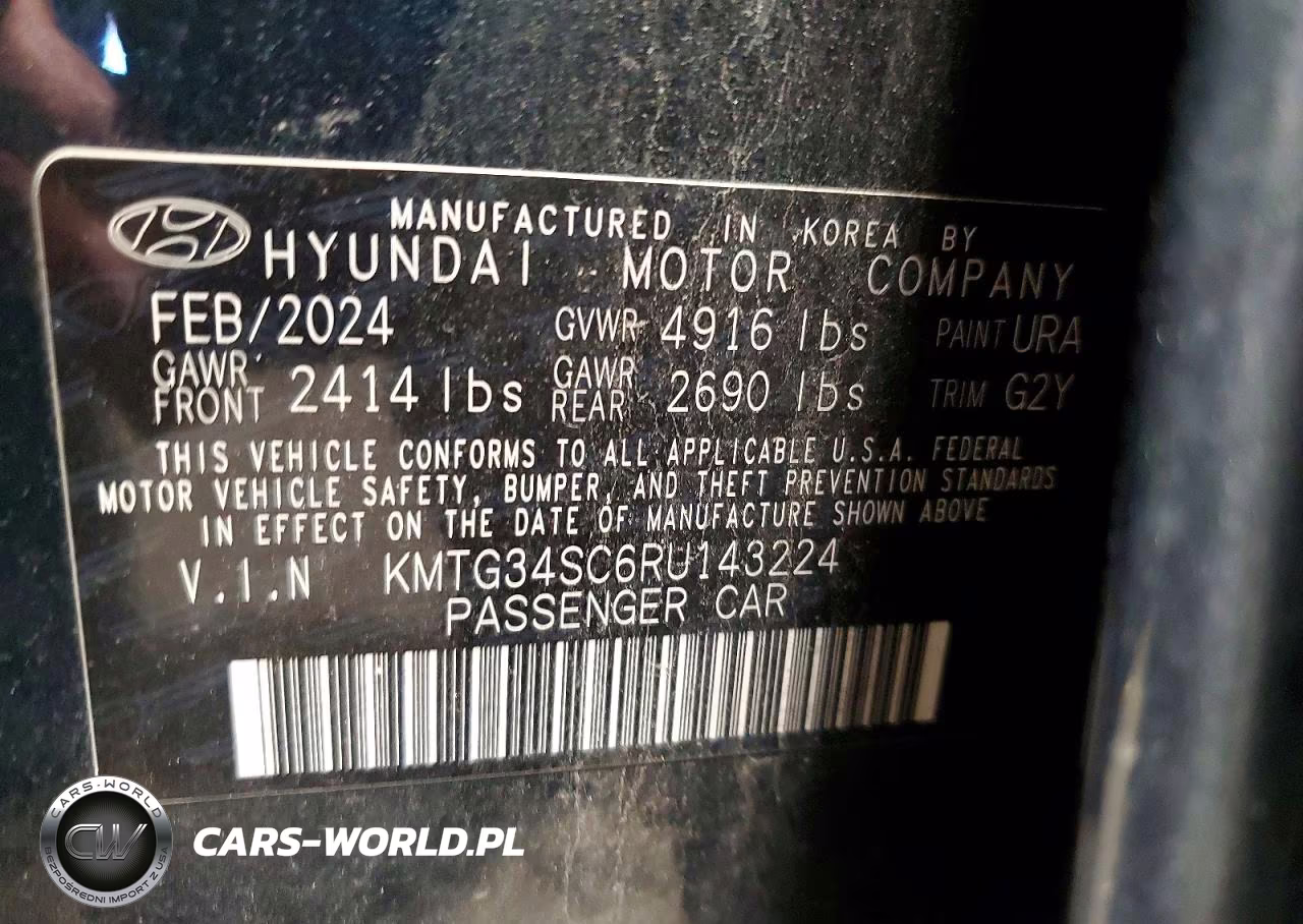 2024 Genesis G70 2.5T Standard VIN:KMTG34SC6RU143224 - 13