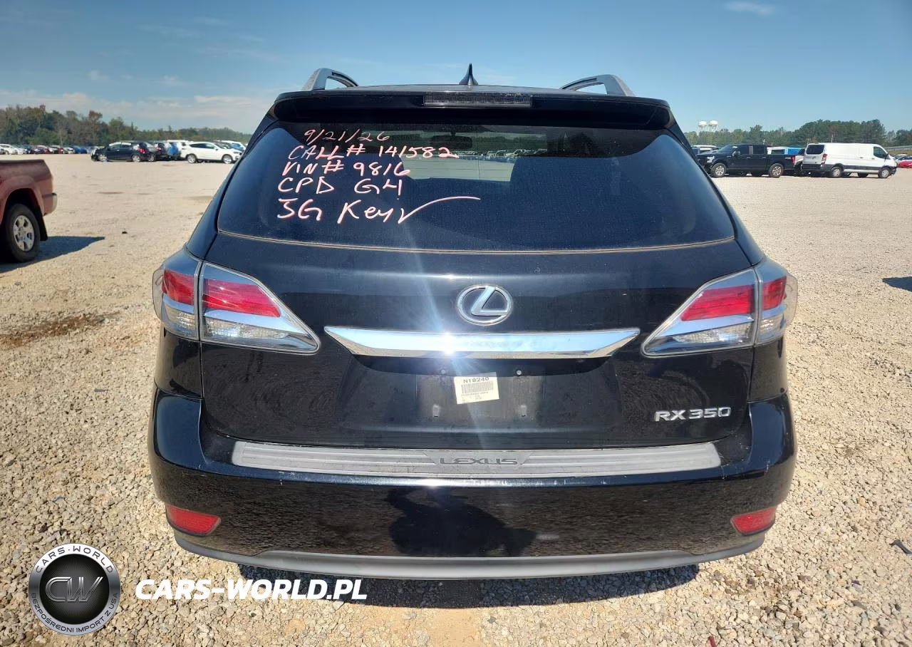 2015 Lexus Rx 350 Base VIN:2T2ZK1BA9FC199816 - 6