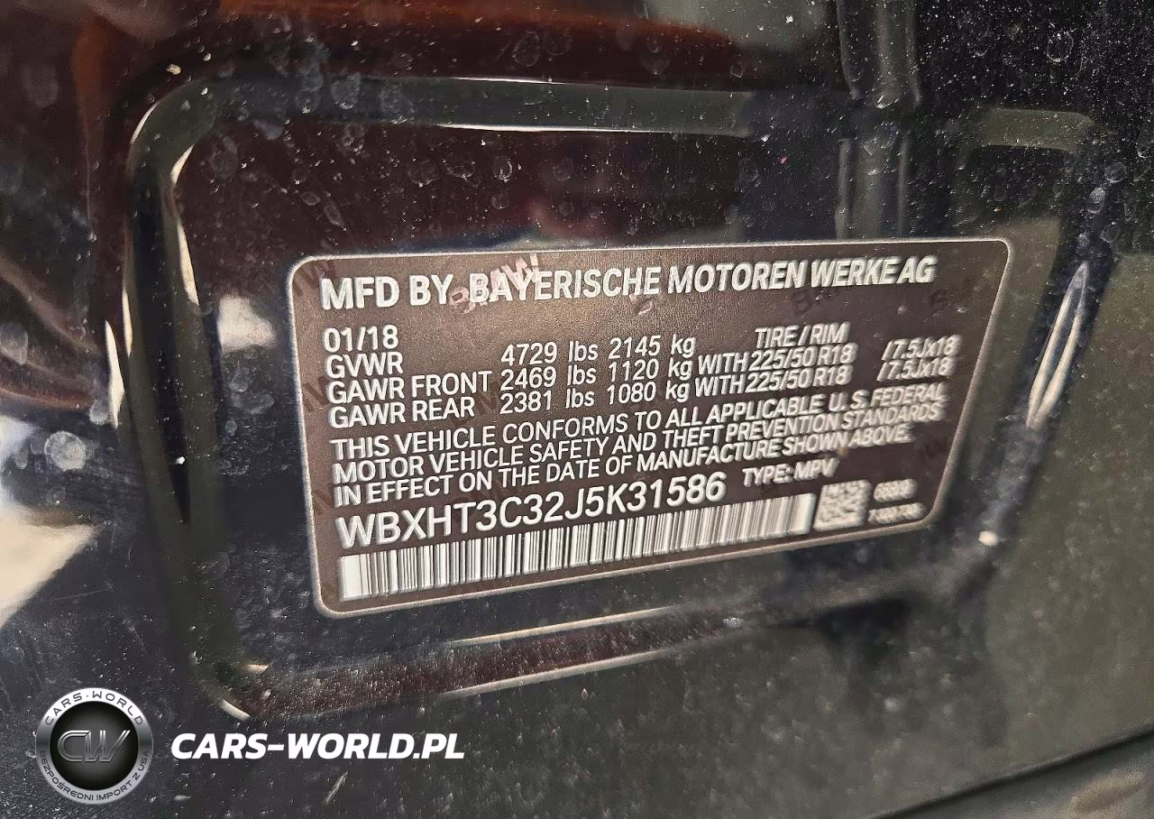 2018 BMW X1 xDrive28I VIN:WBXHT3C32J5K31586 - 13