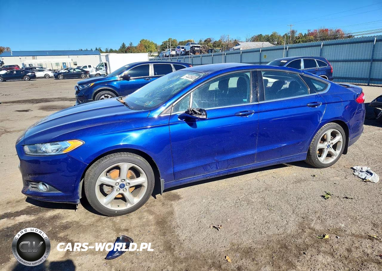 2014 Ford Fusion Se VIN:1FA6P0HD0E5383676 - 1