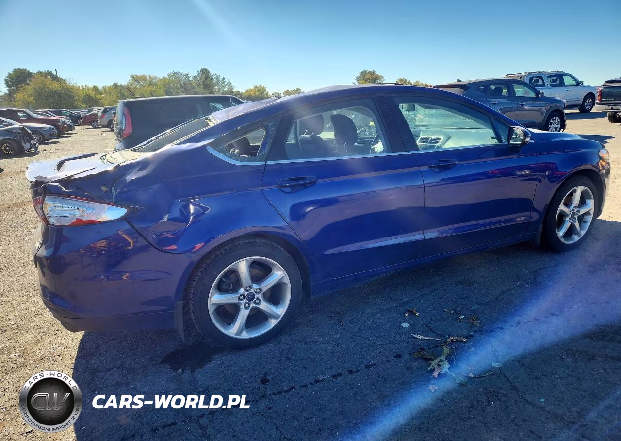 2014 Ford Fusion Se VIN:1FA6P0HD0E5383676 - 3