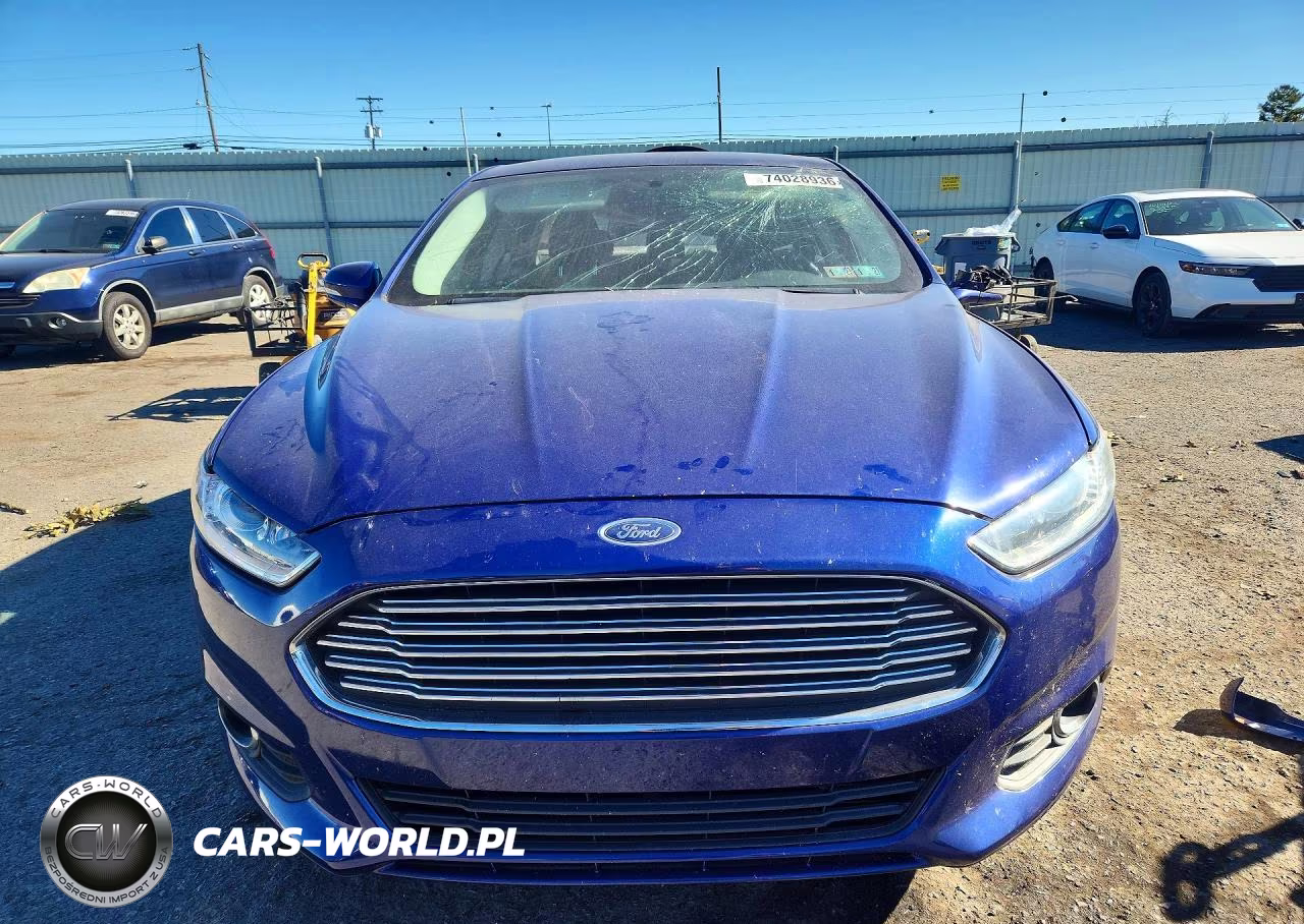 2014 Ford Fusion Se VIN:1FA6P0HD0E5383676 - 5