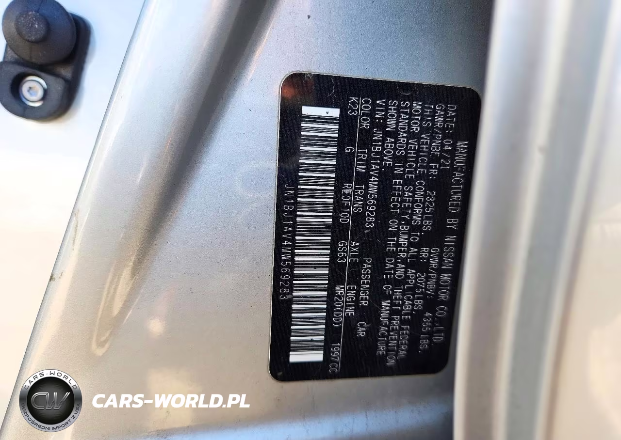 2021 Nissan Rogue Sport S VIN:JN1BJ1AV4MW569283 - 13