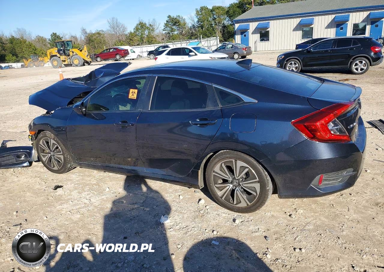 2018 Honda Civic Ex VIN:JHMFC1F32JX036823 - 2