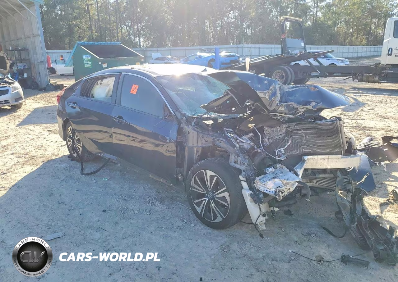 2018 Honda Civic Ex VIN:JHMFC1F32JX036823 - 4