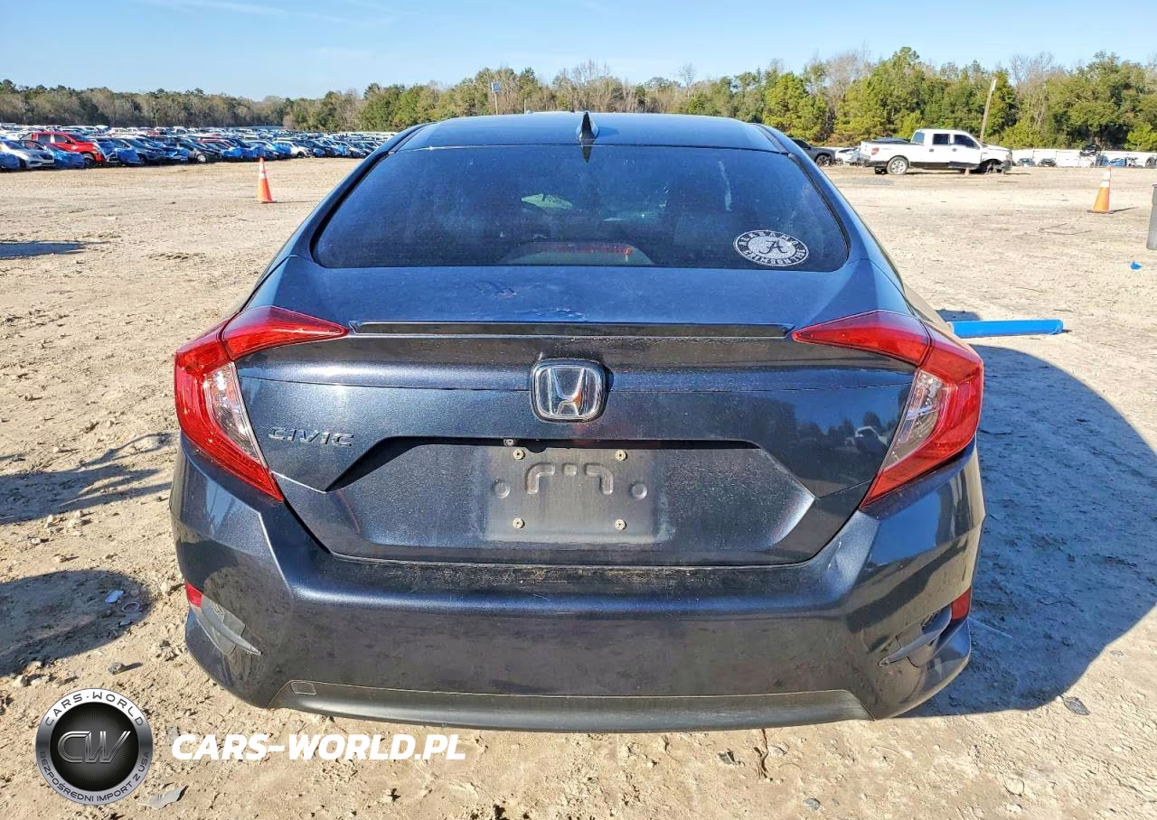 2018 Honda Civic Ex VIN:JHMFC1F32JX036823 - 6