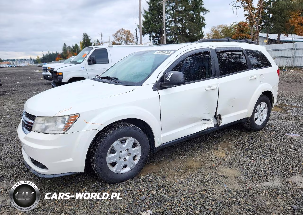 2012 Dodge Journey Se VIN:3C4PDCAB4CT191028 - 1