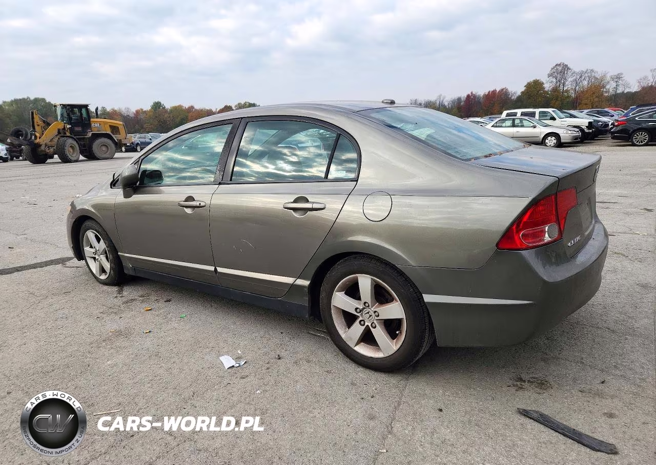 2008 Honda Civic Exl VIN:2HGFA16908H349624 - 2