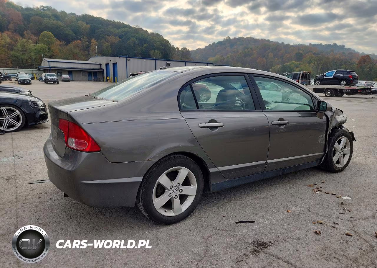 2008 Honda Civic Exl VIN:2HGFA16908H349624 - 3